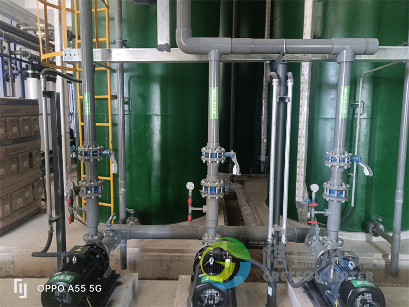 萊蕪潔能企業(yè)2X30t/h鍋爐補給水項目