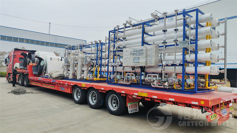 喜訊，又發(fā)貨啦！發(fā)貨廣東某鋼鐵企業(yè)2*10t/h除鹽水設(shè)備